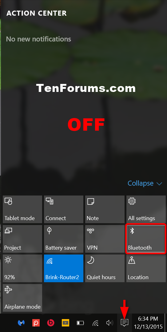 Turn On or Off Bluetooth in Windows 10 | Windows 10 Tutorials
