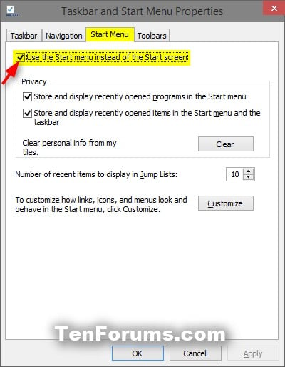 Use Start Menu or Start Screen in Windows 10-2-change_start.jpg
