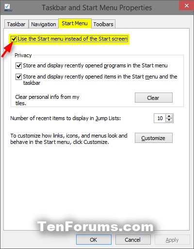 Use Start Menu or Start Screen in Windows 10-2-change_start.jpg