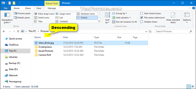 Change Sort by View of Folder in Windows 10-folder_view_sort_by_details_column-3.png