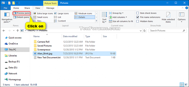 Show or Hide Preview Pane in File Explorer in Windows 10-show-hide_preview_pane-ribbon.png