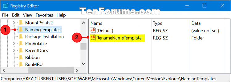 Change New Folder Name Template in Windows-change_new_folder_name_template-1.png