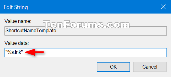Change Shortcut Name Extension Template in Windows-change_shortcut_name_template-2.png