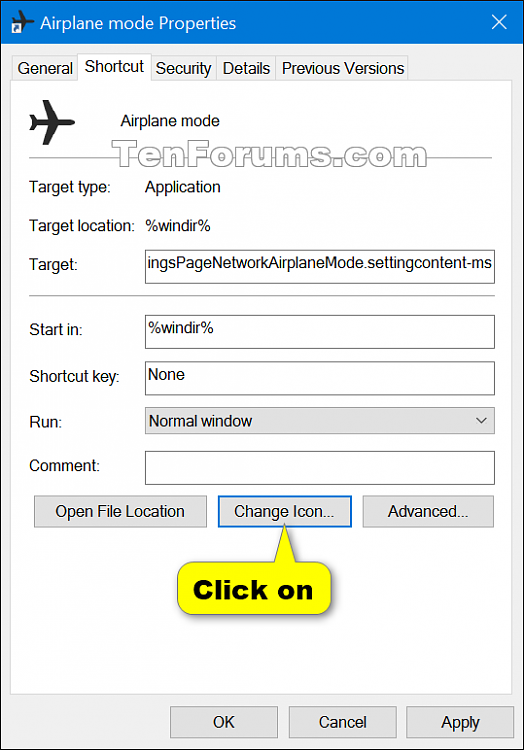 Create Airplane Mode shortcut in Windows 10-shortcut-3.png