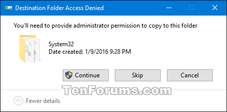 Add Suspend BitLocker protection to Context Menu in Windows-add_to_system32.png