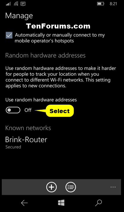 Wi-Fi Random Hardware Addresses - Turn On or Off in Windows 10 Mobile-random_hardware_address_windows-10-mobile-4.png