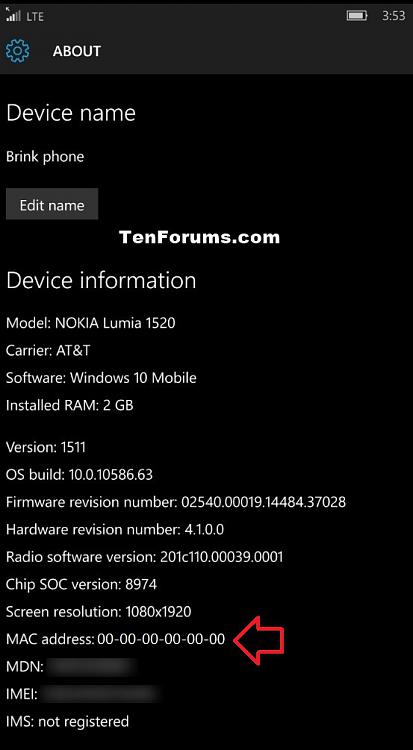 MAC Address of Windows 10 Mobile Phone - Find-windows_10_mobile_phone_mac-4.jpg