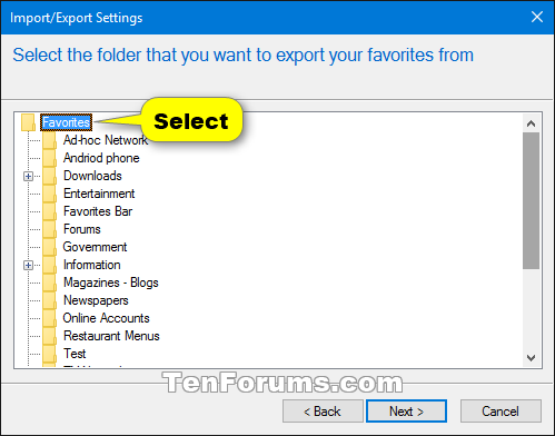 Import or Export Internet Explorer Favorites with HTM in Windows 10-internet_explorer_export_htm-4.png