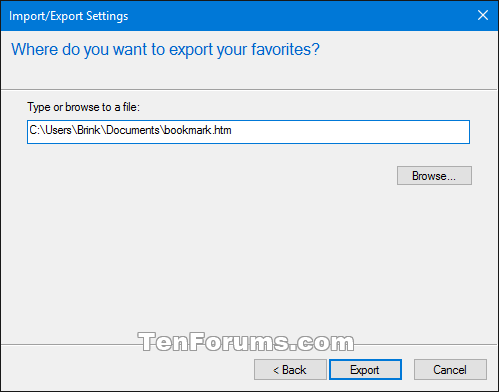 Import or Export Internet Explorer Favorites with HTM in Windows 10-internet_explorer_export_htm-5a.png