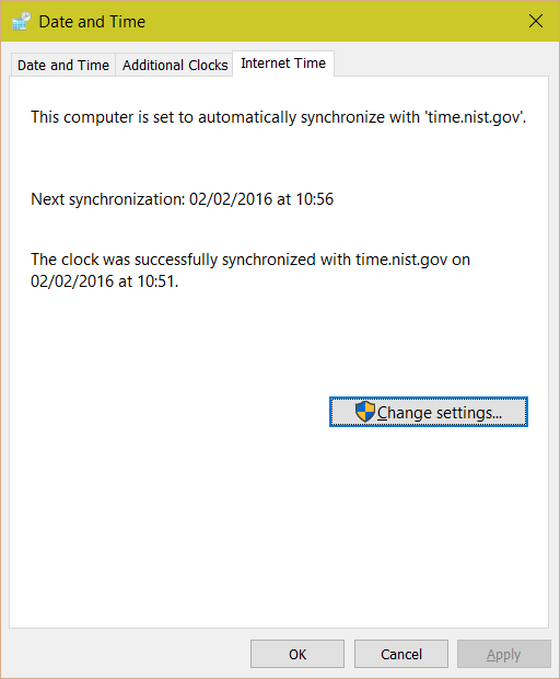 Synchronize Clock with an Internet Time Server in Windows 10-t1.png