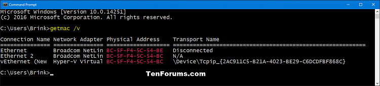 Find MAC Address of Windows 10 PC-getmac.png