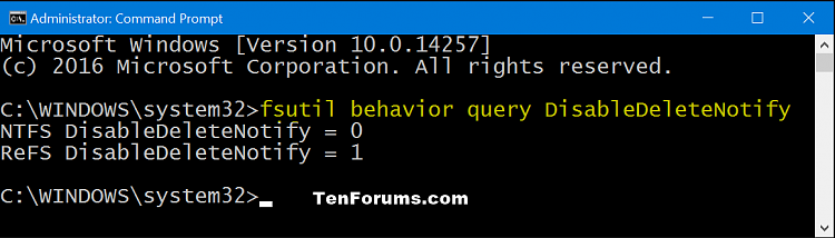 Enable or Disable TRIM Support for Solid State Drives in Windows 10-verify_trim_support.png