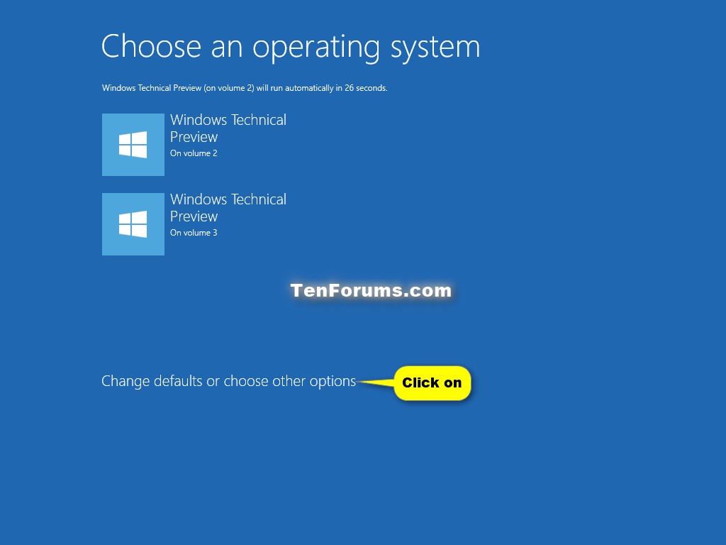 Boot to Advanced Startup Options in Windows 10  Tutorials