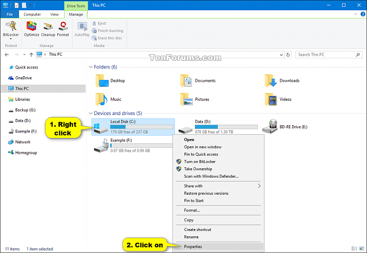 scan hard drive for errors windows 10