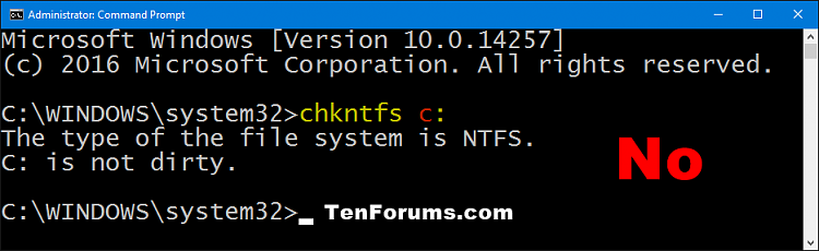 Cancel a Scheduled Chkdsk at Boot in Windows 10-verify_chkdsk_scheduled_for_drive-no.png
