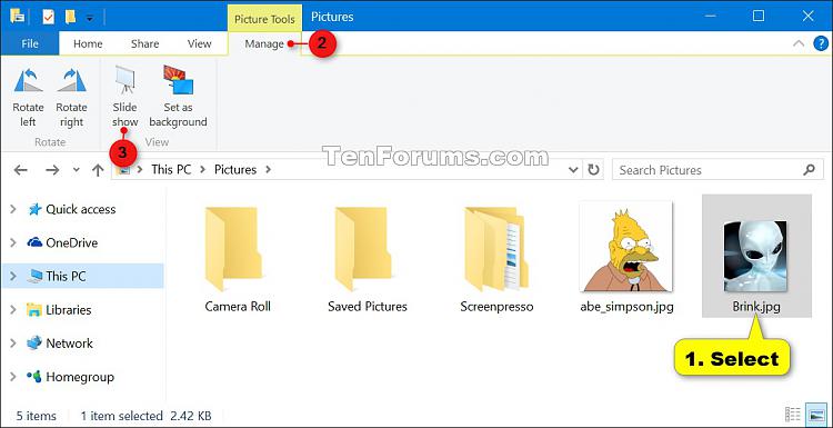 View Slide Show of Pictures in Windows 10-slideshow_file_explorer.jpg