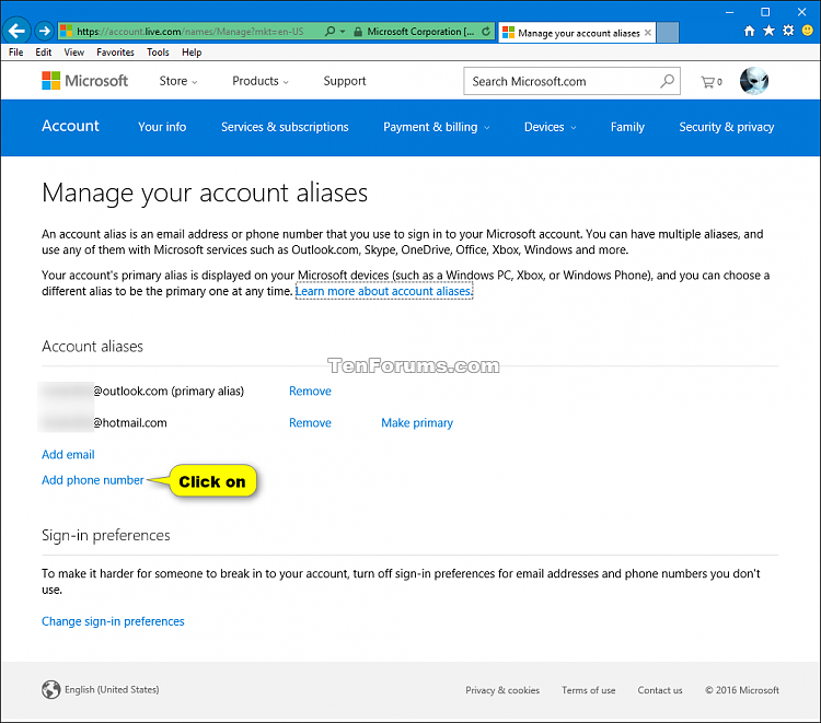 Add or Remove Microsoft Account Aliases-add_microsoft_account_phone_alias-1.png