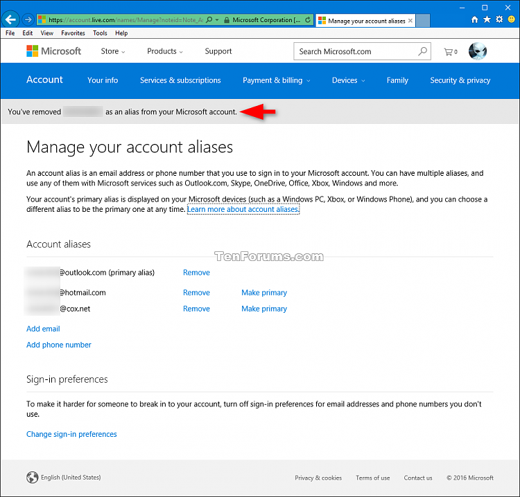 Add or Remove Microsoft Account Aliases-remove_microsoft_account_alias-3.png