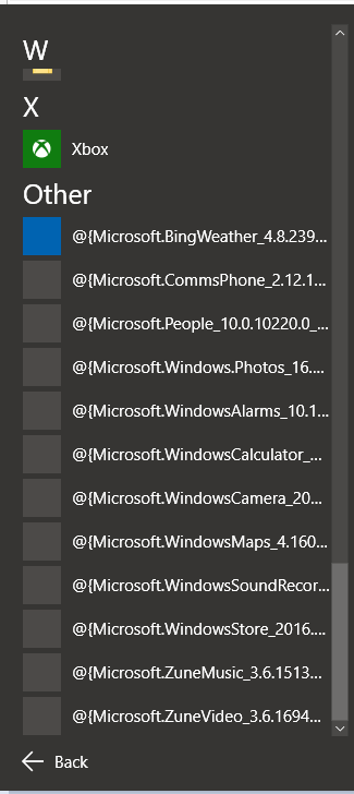 Re-register Microsoft Store app in Windows 10-apps-missing.png