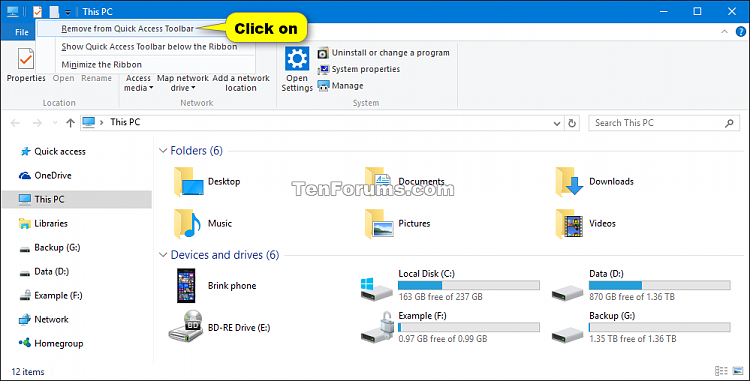 Add or Remove Quick Access Toolbar Items in Windows 10 File Explorer-file_explorer_qat-3.png