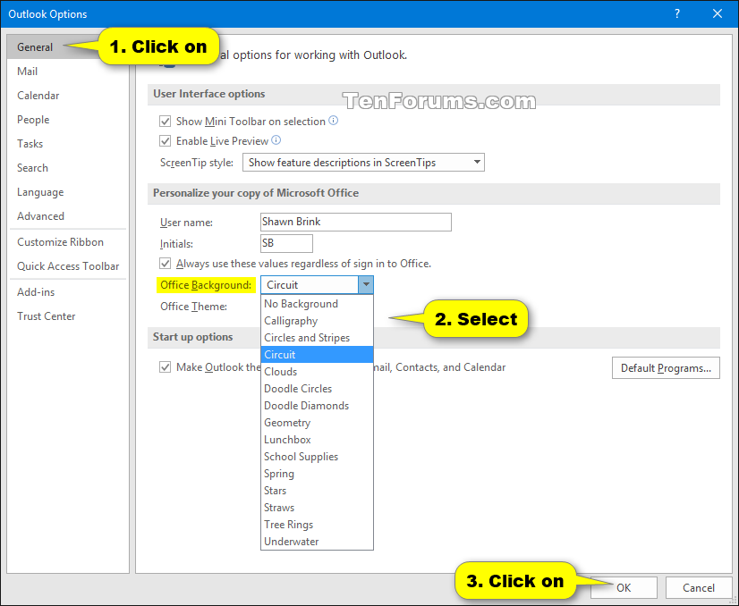 82 Office Background Outlook For FREE MyWeb