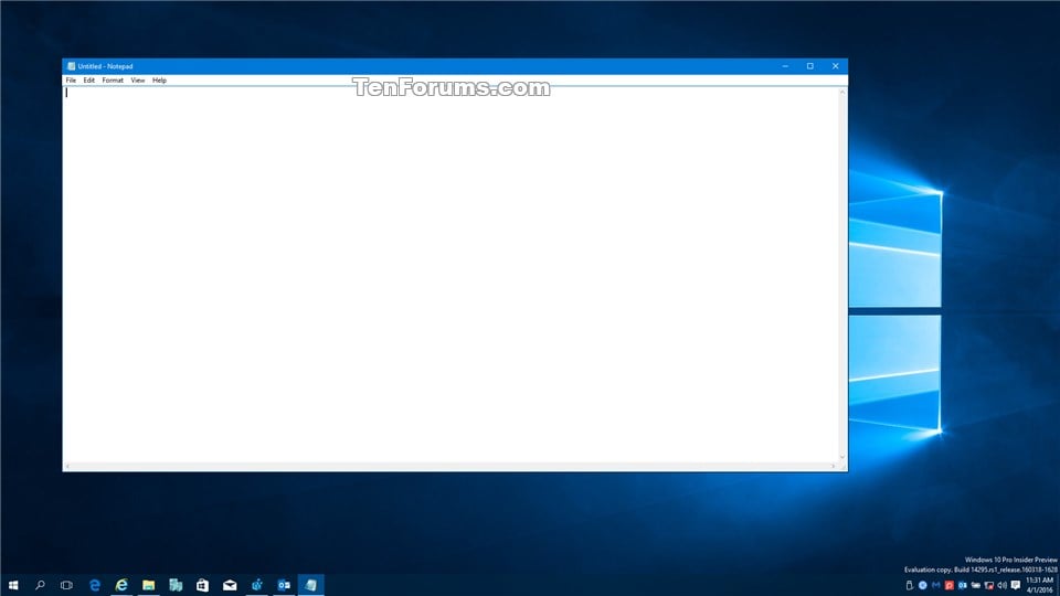 how to find notepad on windows 10