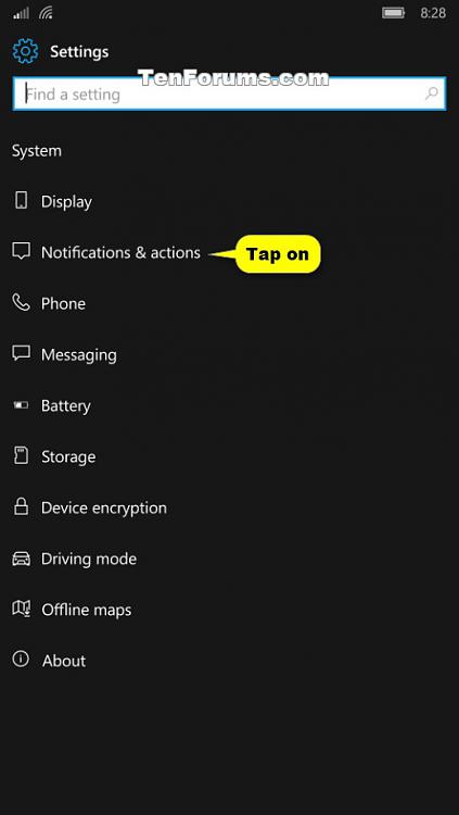 Action Center Quick Actions - Add or Remove in Windows 10 Mobile-windows_phone_quick_actions-2.jpg