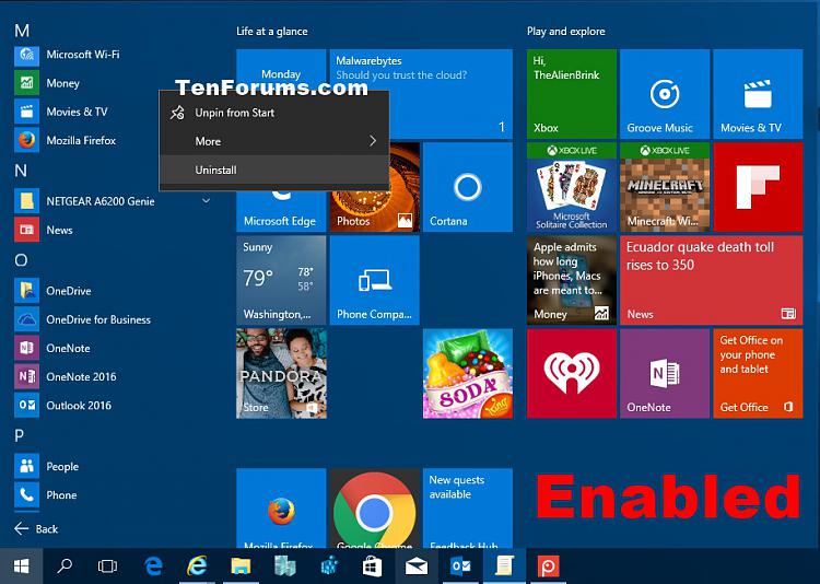 Enable or Disable Uninstall Apps from Start in Windows 8 and 10-uninstall_apps_from_start_enabled.jpg
