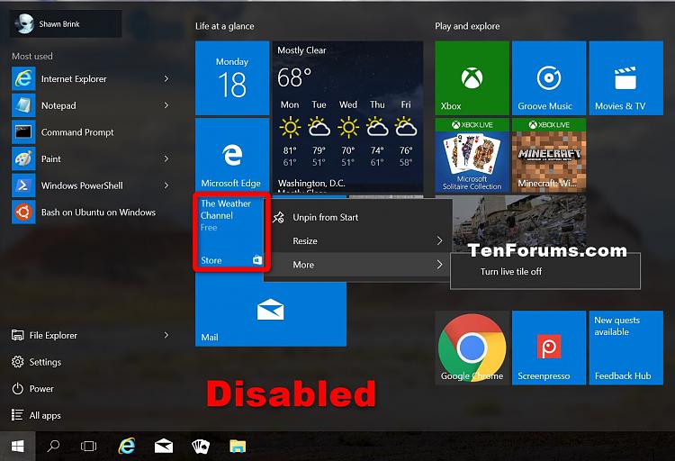 Enable or Disable Pinning Store app to Taskbar in Windows 8 and 10-store_pinned_to_taskbar_disabled.jpg