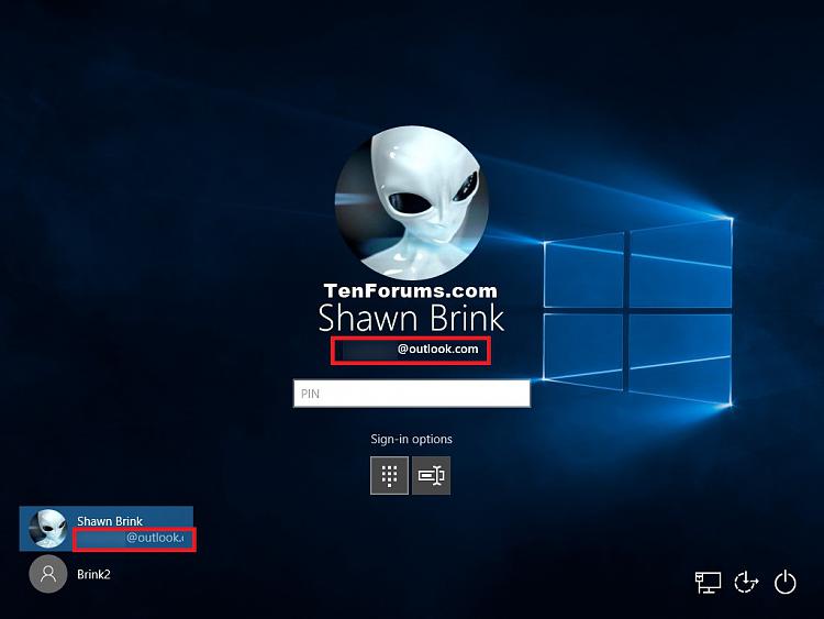 Hide or Show Email Address on Sign-in Screen in Windows 10-sign_in_screen_email_address.jpg