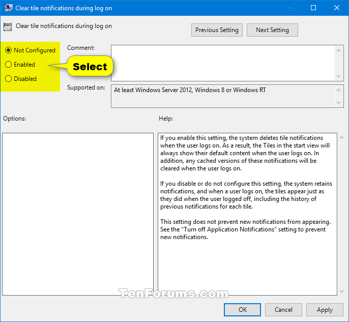 Turn On or Off Clear Tile Notifications during Log on in Windows 10-clear_tile_notifications_during_log_on-gpedit-2.png