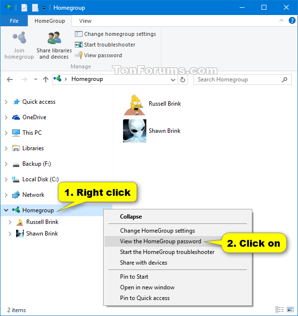 View or Print Homegroup Password in Windows 10-homegroup_password_navigation_pane.png