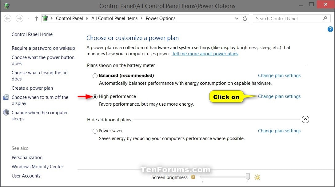 Hướng Dẫn Cách Chọn Power Plan Trong Windows 10 - AN PHÁT