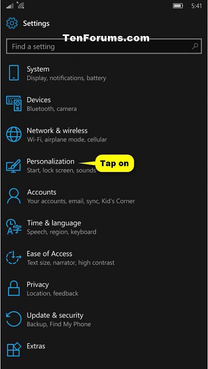 Double Tap to Wake Up Windows 10 Mobile Phone - Turn On or Off-double_tap_to_wake_phone-1.jpg