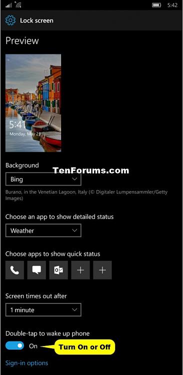 Double Tap to Wake Up Windows 10 Mobile Phone - Turn On or Off-double_tap_to_wake_phone-3.jpg