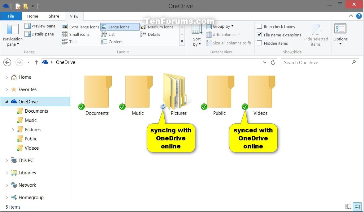 windows folder sync