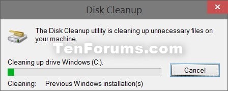 Open and Use Disk Cleanup in Windows 10 | Tutorials