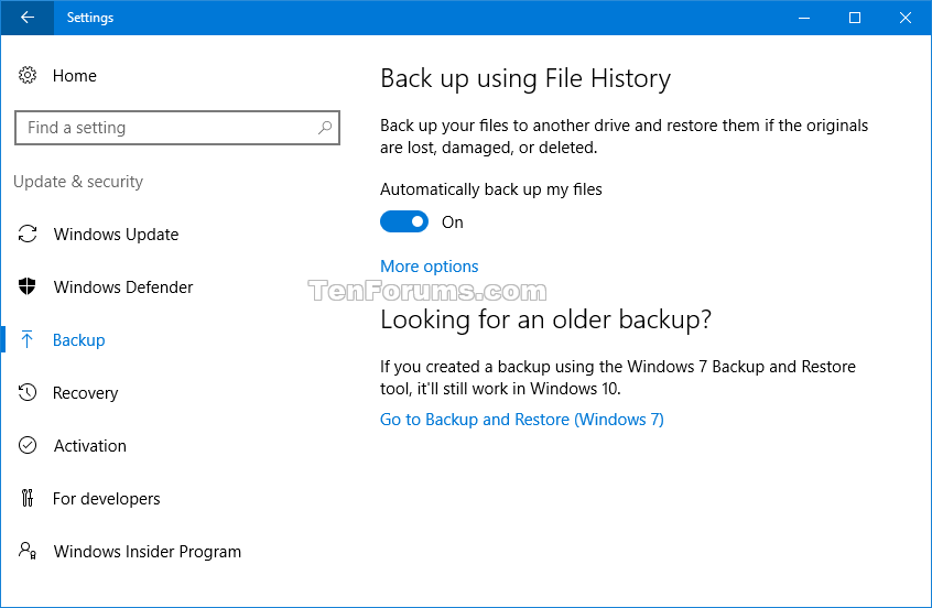 Shift delete file Recovery Windows 10.