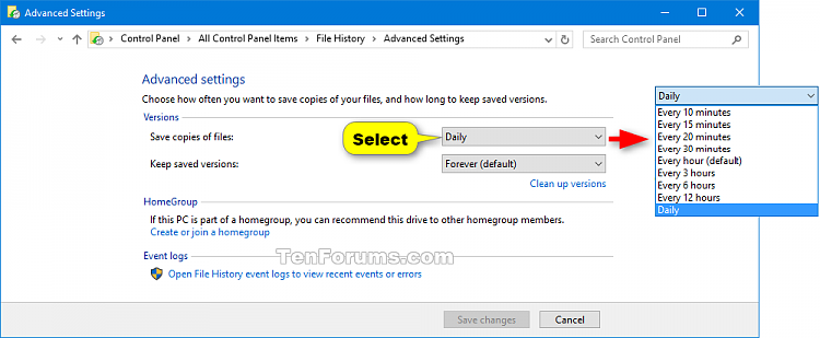 Change how Often to Save File History in Windows 10-file_history_schedule_control_panel-1.png