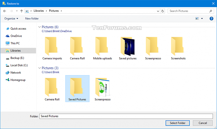 Restore Files or Folders from File History in Windows 10-restore_to-2.png
