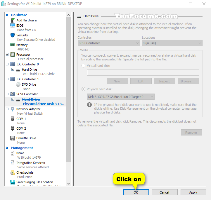 Add or Remove Physical Hard Disk for Hyper-V Virtual Machine-remove_drive_from_hyper-v_virtual_machine-3.png