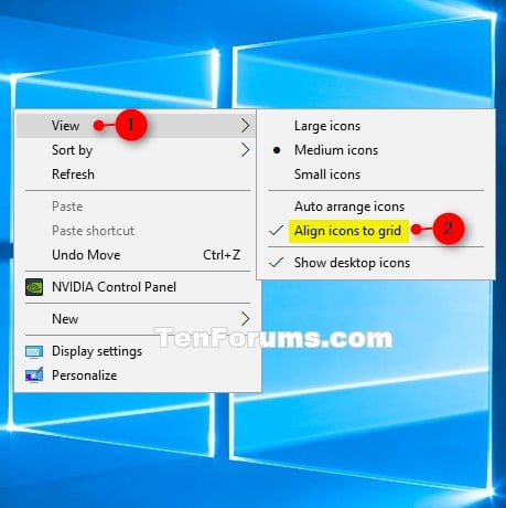 how to turn off auto arrange desktop icons in windows 10