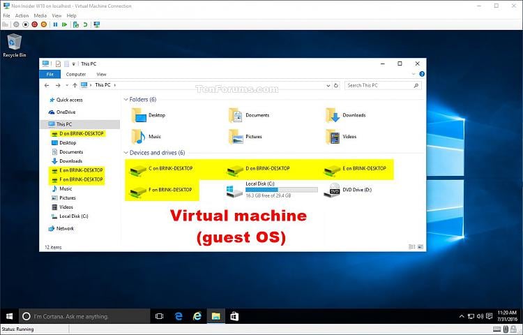 Use Local Devices and Resources on Hyper-V Virtual Machine in Windows-vm.jpg