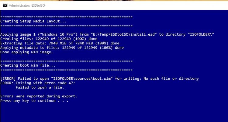 ESD to ISO - Create Bootable ISO from Windows 10 ESD File-esdtoiso-error-w10-anv.jpg