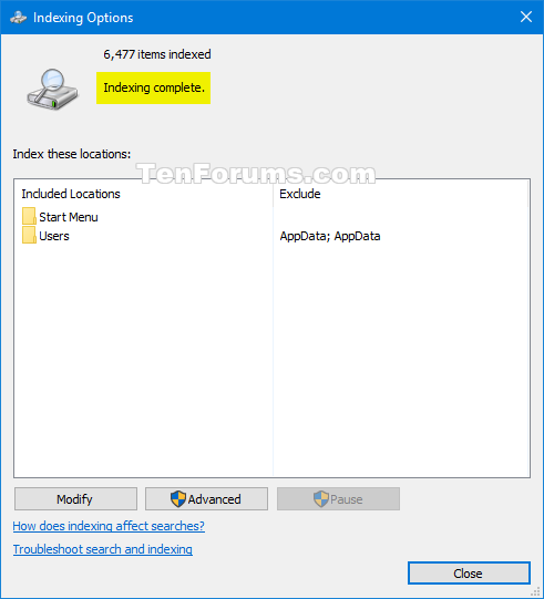 Rebuild Search Index in Windows 10-rebuild_search_index-5.png