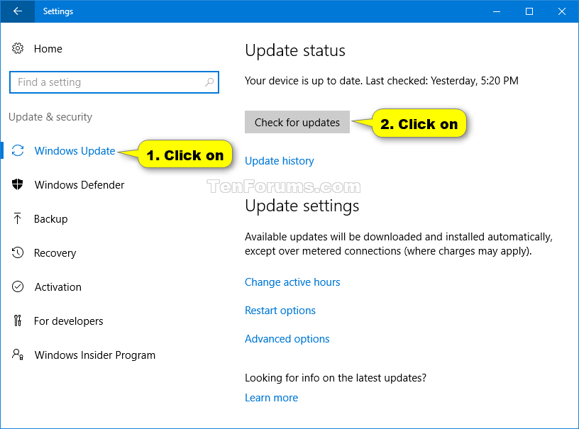 download windows updates