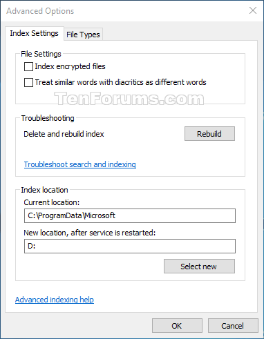 Change Search Index Location in Windows 10-index_location-4.png