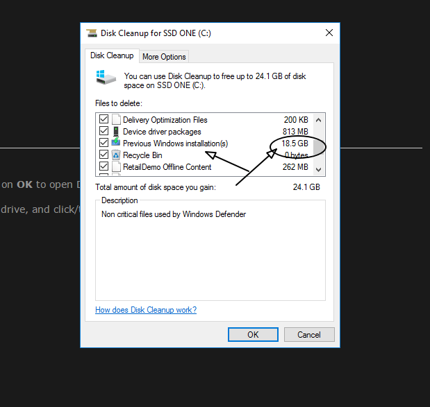how to clear start up disk