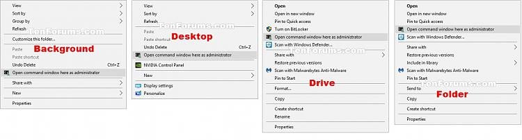 open command window here windows 10 download