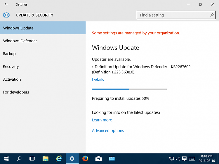 Enable or Disable Windows Update Automatic Updates in Windows 10-some-settings-managed-your-organization.png
